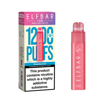 Elf Bar 1200 2in1 Pod Kit Strawberry Ice