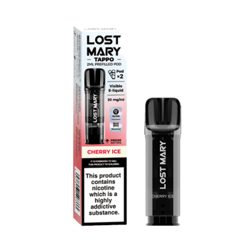 Cherry Ice Tappo Prefilled Pods by Lost Mary