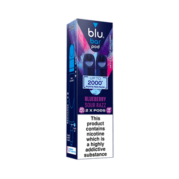 Blu Bar Prefilled Pods Blueberry Sour Razz (20mg)