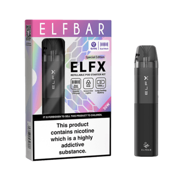 Elf Bar ELFX Pod Kit Black