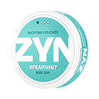 ZYN Spearmint Mini Less Intense