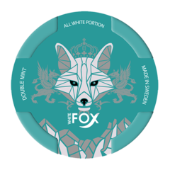 White Fox Double Mint Slim Extra Strong