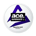 Ace Superwhite Liquorice Mint Slim Extra Strong