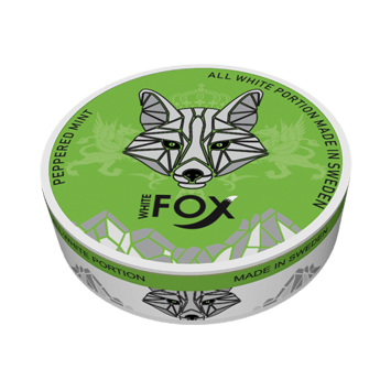 White Fox Peppered Mint Slim Extra Strong