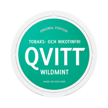 Qvitt Wild Mint Nikotinfri