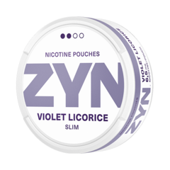ZYN Violet Licorice Slim ◉◉◎◎