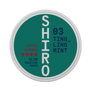 Shiro #03 Tingling Mint Slim Extra Strong