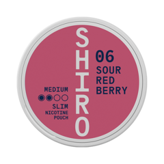 Shiro #06 Sour Red Berry Slim ◉◉◎◎