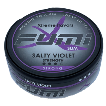 Fumi Salty Violet Slim Extra Strong