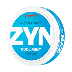 Zyn Dry Cool Mint Mini Extra Strong  