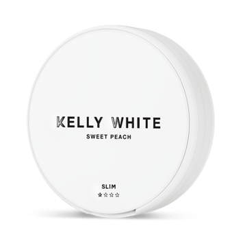 Kelly White Sweet Peach Slim Less Intense