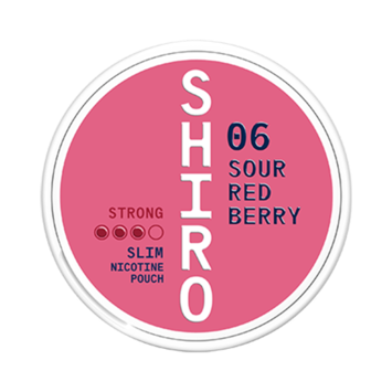 Shiro #6 Sour Red Berry Slim ◉◉◉◎