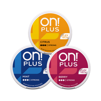 On! Plus Mixpack 3p Strong - Mint, Berry, Citrus