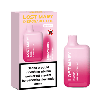 Lost Mary Strawberry Ice 600 (20mg)