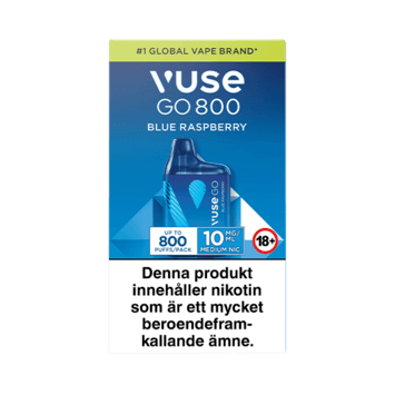 Vuse Go Blue Raspberry 800 (10mg)