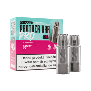 Dripped Panther Bar Pro Mesh Poddar Cherry Ice (20mg)